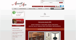 Desktop Screenshot of amueblarte.com